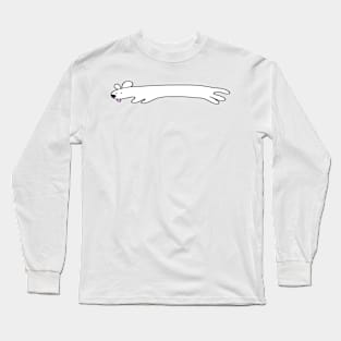 Long Dog Scarf Long Sleeve T-Shirt